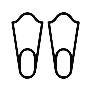 Line art illustration of two identical black shaped objects with wavy tops and oval bottoms side by side