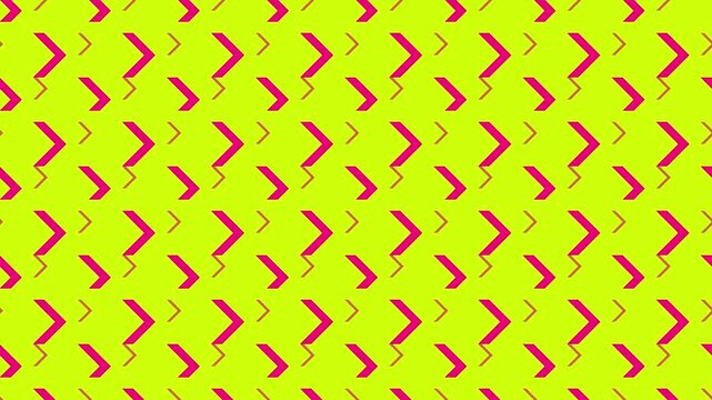 Hot Pink Chevron Arrow Seamless Looping Modern Pattern