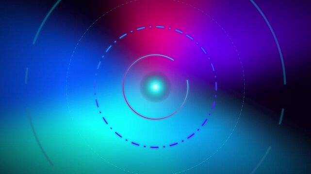 high energy conic spectrum sweep glowing modern background