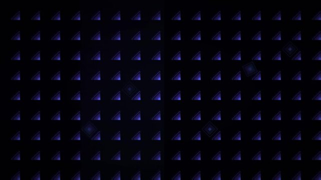 geometric diamond pattern neon grid pulsing color shift