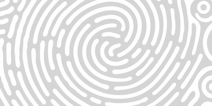 fingerprint pattern swirling lines light gray background