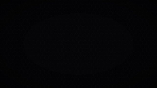 Futuristic Hexagonal Honeycomb Pattern Glow Animation Loop