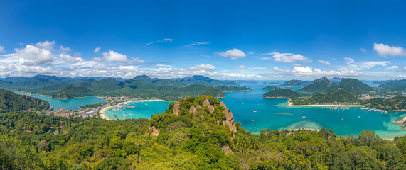 Obraz premium The stunningly beautiful island of Langkawi, Malaysia