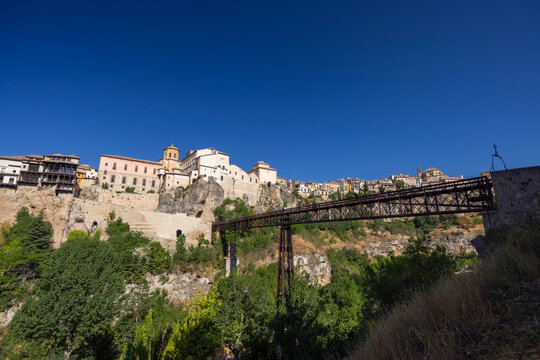 Cuenca old town, UNESCO site, Kastilie La Mancha, Spain
