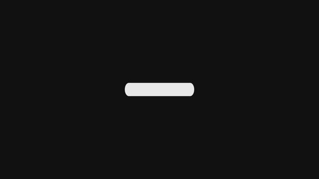 minimalist minus icon line animation loop