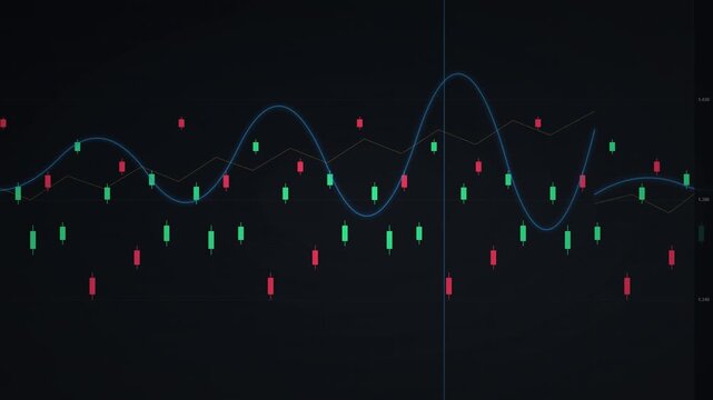 Stock Market Trading Bull Bear Analysis Background