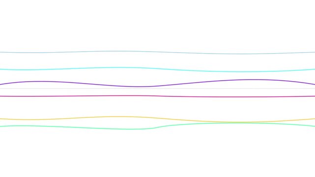 minimalist vibrant wavy line pattern dynamic modern background