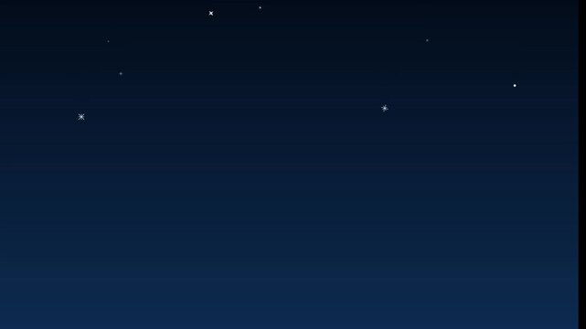 Elegant Winter Snowfall SVG Animation For Website Hero