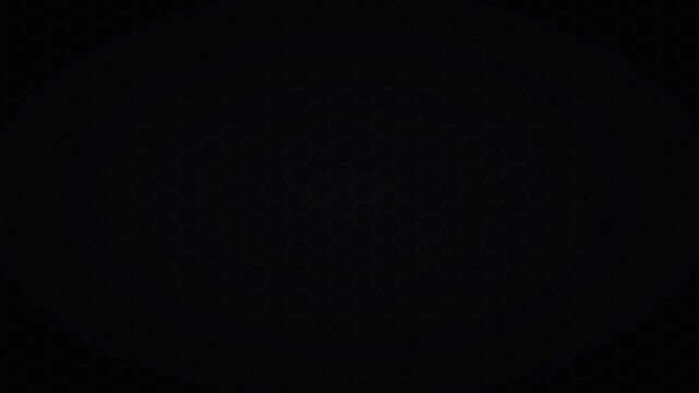 elegant dark mode hexagonal grid pulsing background