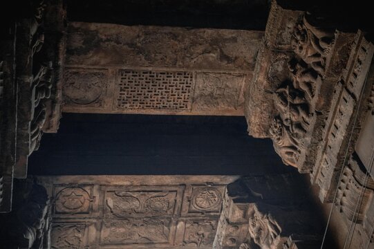 The Ranganatha Temple in Srirangam is one of the largest Hindu temple complexes in the world.