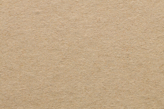 Natural beige kraft paper texture background with recycled fibrous surface for eco friendly minimal backdrop