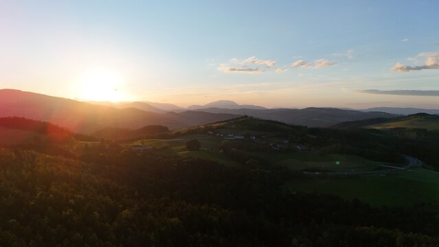 Abendgold &uuml;ber Kampichl

