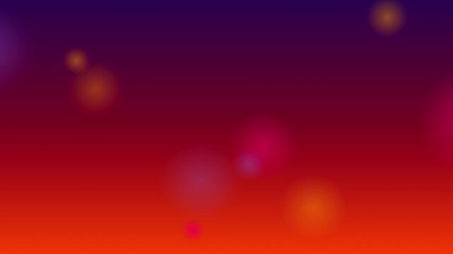 vibrant sunset bokeh gradient for travel agencies