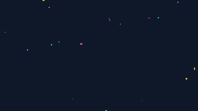 vibrant confetti falling celebration modern pattern background svg