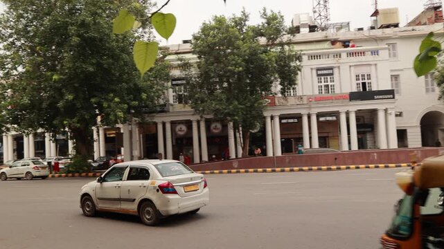 Connaught Place, a shopping and hangout point in central Delhi. popular for meeting up and shopping.