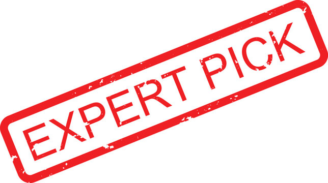 A professional expert selection stamp indicating a top choice or highly rated product recommendation for commercial use
