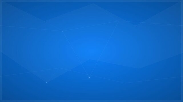 Tech Polygon Mesh Animation Bright Corporate Background