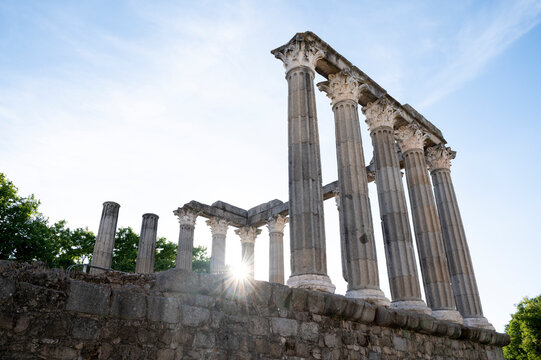 Roman Temple Mid-day