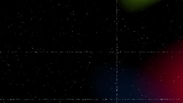 Vintage film grain overlay with authentic dust, scratches, and colorful light leaks for a retro cinematic effect 4K video background