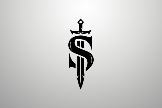 S letter logo minimal