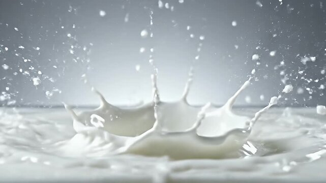 Close-up of a smooth white surface featuring a tiny circular indentation in the center