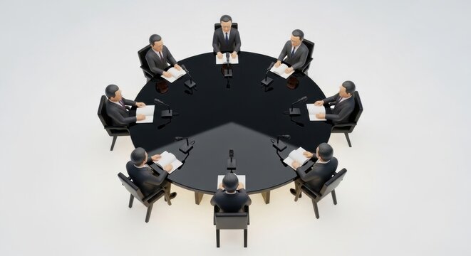 Business Leaders in Strategic Meeting