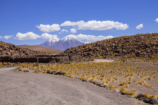 Miniques Volcano, Atacama Desert, Chile
