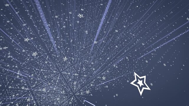 abstract vector shooting stars motion background