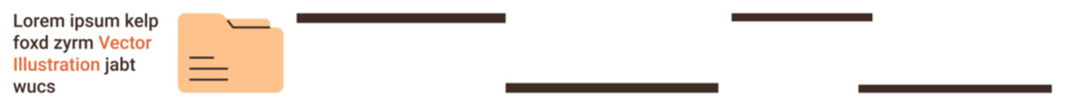 Digital organization, data storage, information architecture, file sharing, system structuring, and online management. A folder icon and placeholder text on a plain background. Digital organization
