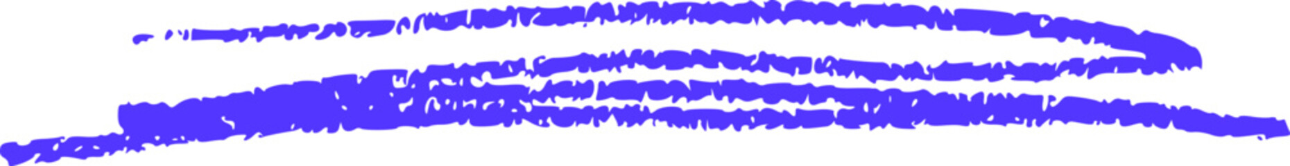 Fototapeta premium Line crayon underline for brush pencil stroke and pastel color emphasis. Paint chalk shape for pen doodle kid and strikethrough texture hand. Marker scribble watercolor for drawn scratch strip.