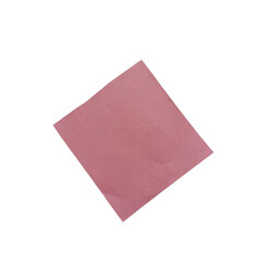 Fototapeta premium Pink square shape with a rough texture