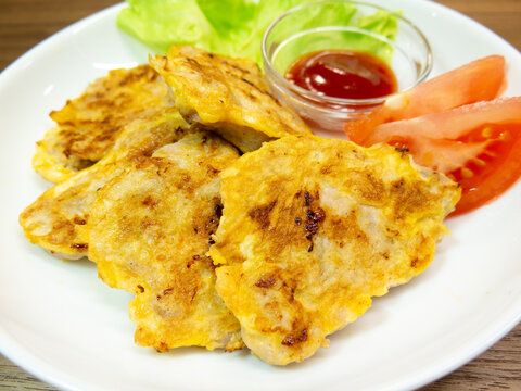 豚肉のピカタ