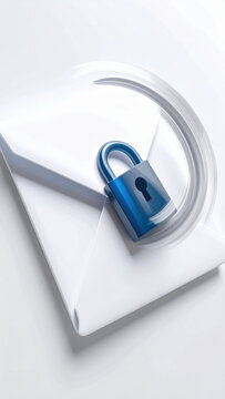 Digital privacy awareness security lock