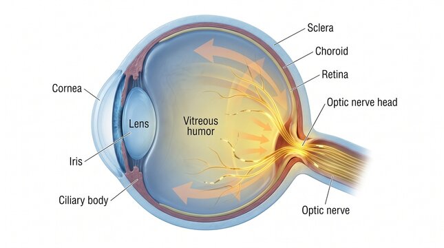 3D Visualization of Glaucoma and Optic Nerve Compression