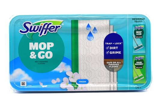 Swiffer brand disposable mops for household chores