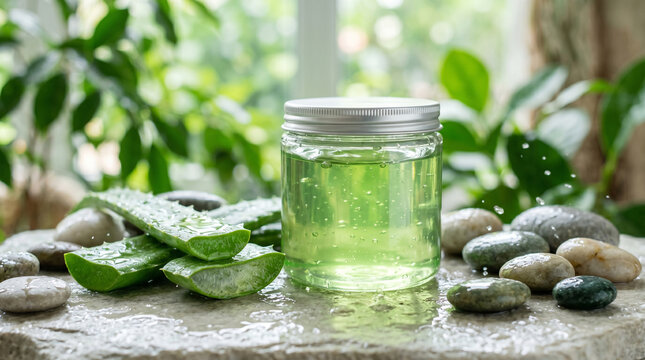 Aloe Vera Gel Jar Images  Browse 12,437 Stock Photos, Vectors, and Video |  Adobe Stock