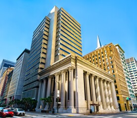 Obraz premium Architecture of Downtown San Francisco in California, United States