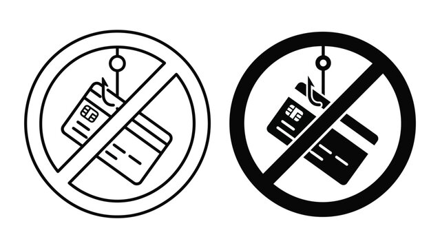 No mobile phone sign with two cell phones crossed out