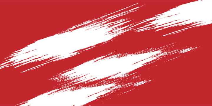 Dot white red wave light technology texture background. Abstract big data digital concept.