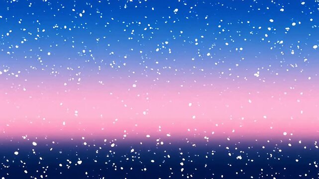 Night sky with blue and pink gradient