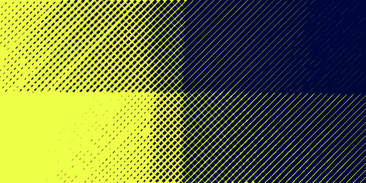 abstract geometric pattern with yellow to navy gradient