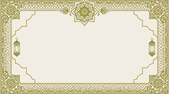 Islamic background and invitation
