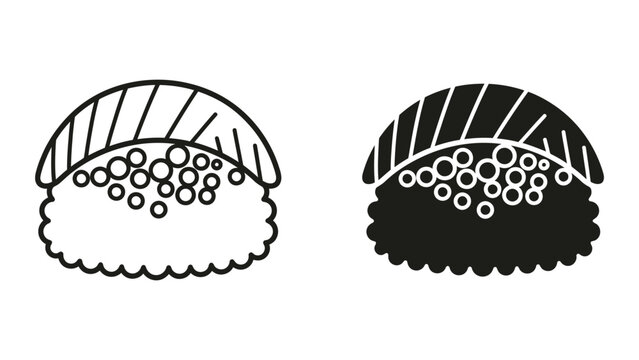 Two black and white helmets with ventilation holes on top