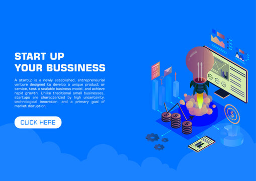 Modern business network background for website banners and social media. Global scale up connection, professional corporate strategy, digital marketing ecosystem, and economic growth illustration.