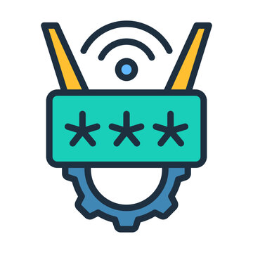Ip Configuration Icon - Lineal Color