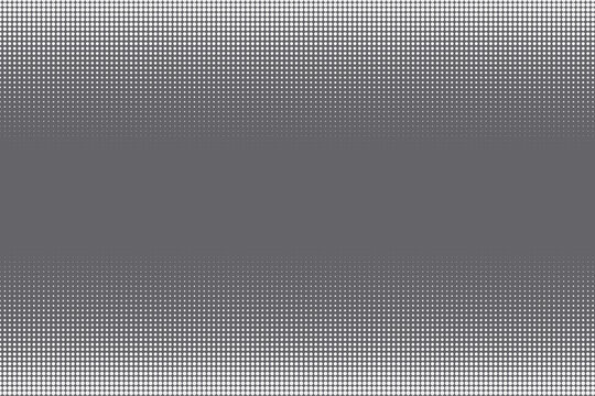 Gradient halftone dots pattern with grey background, fading to bottom