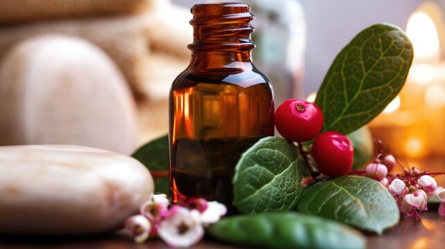 Aromatherapy Essential Oil and Natural Elements