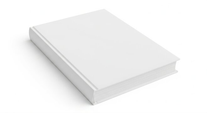 Simple white paper sheet with folded corner close up view