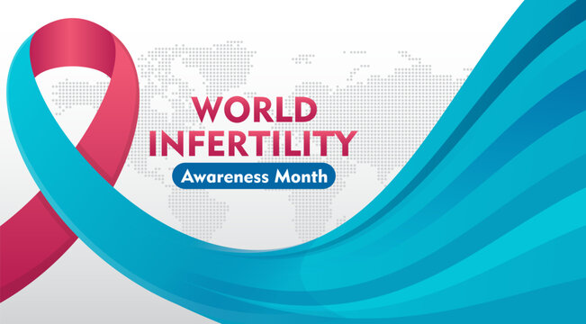 World Infertility Awareness Month design template good for celebration. Suitable for background, banner, card, poster   