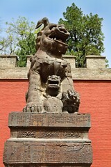 Obraz premium Haizhou Guandi Temple (Haizhou Ancestral Temple of Guandi), Yuncheng, Shanxi, China